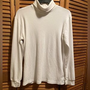 Exceed White Turtleneck Top